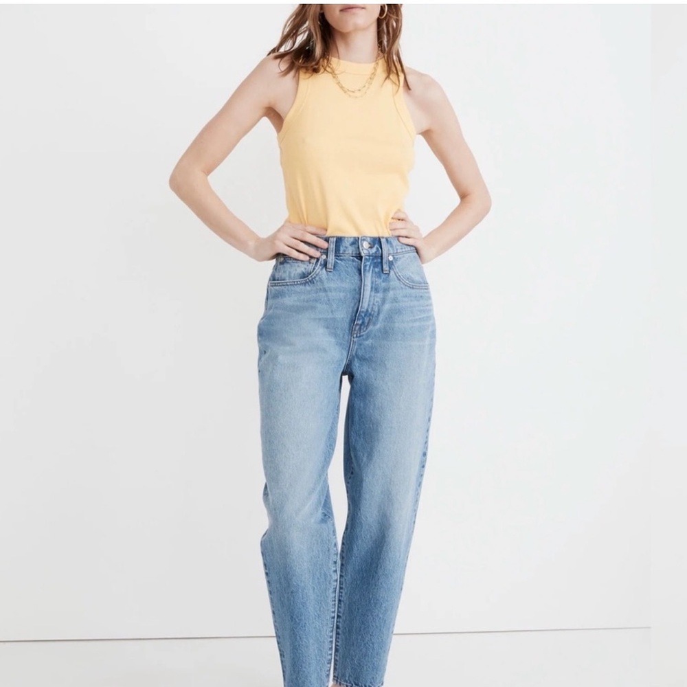 Madewell Baggy Tapered Jeans in Whitwell Wash, 30